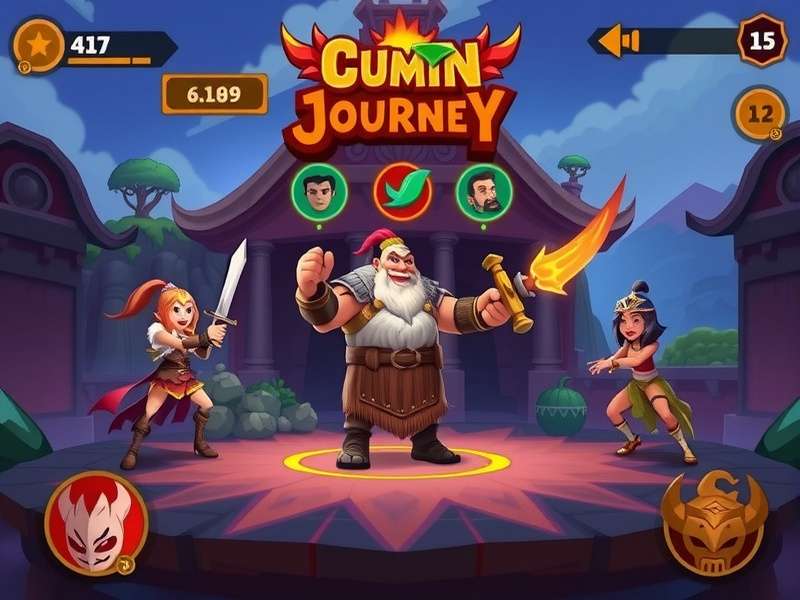 Cumin Warrior Journey gameplay screenshot
